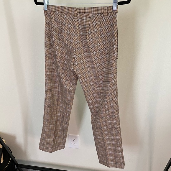 ZARA HOUNDSTOOTH Demi flare pants - Picture 10 of 14